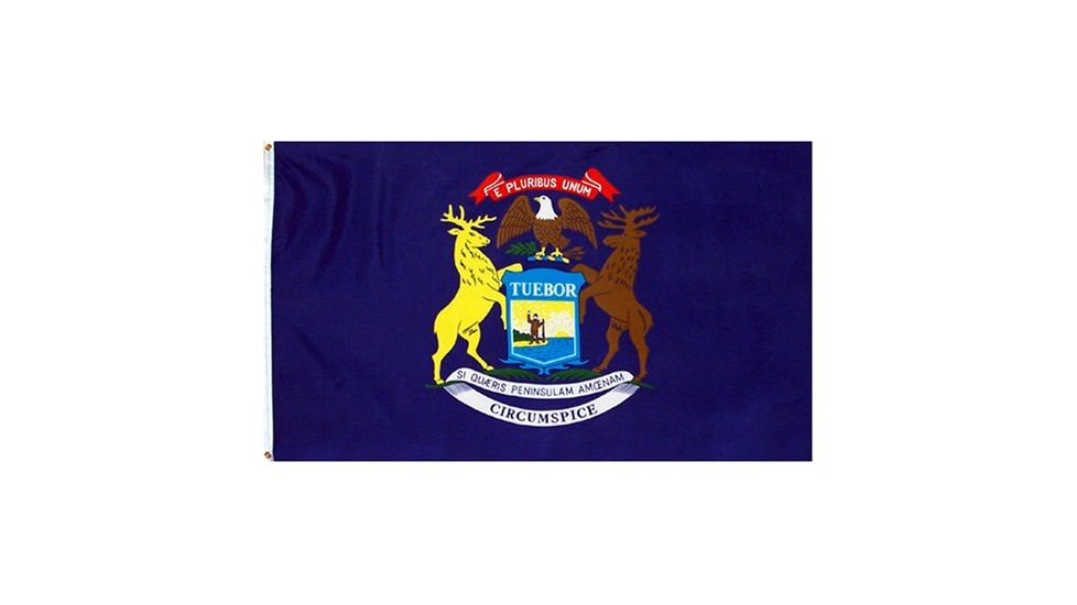 Fox Outdoor 3ft x 5ft State Flags, Michigan, 84-622