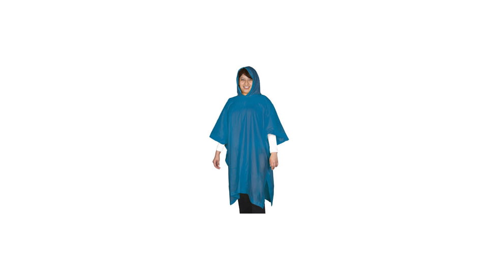 Fox Outdoor Adult Vinyl Poncho, Blue 099598211301