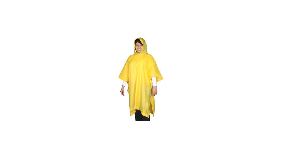 Fox Outdoor Adult Vinyl Poncho, Yellow 099598211103