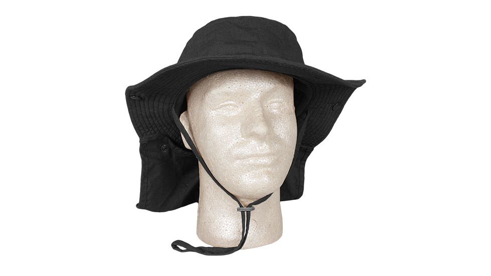 Fox Outdoor Advanced Hot-Weather Boonie Hat, Black, 75-31