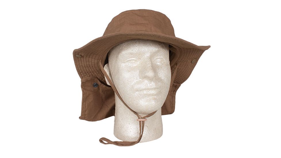 Fox Outdoor Advanced Hot-Weather Boonie Hat, Coyote, 75-38