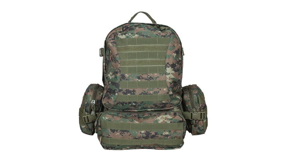 Fox Outdoor Advanced Hydro Assault Pack, Digital Woodland, 56-373