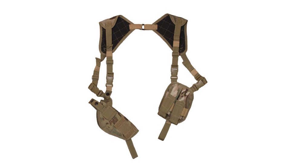 Fox Outdoor Advanced Tactical Shoulder Holster, Multicam, 58-379
