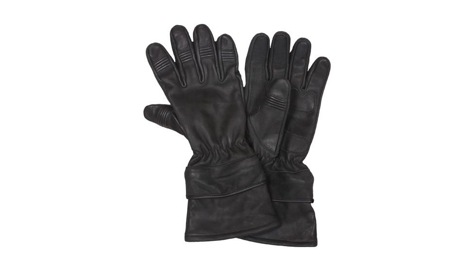 Fox Outdoor All Leather Motorcycle Gloves, Large, 79-401 L
