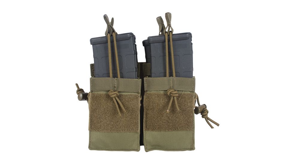 Fox Outdoor AR Quad-Stack Mag Pouch, Olive Drab,  57-420
