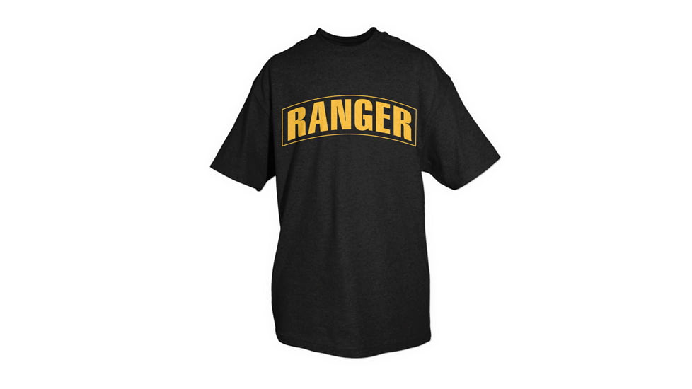Fox Outdoor Army One-Sided Imprinted T-Shirt, Ranger / Black, Large, 63-974 L