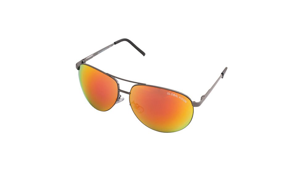 Fox Outdoor Aviator 4Gt Sunglasses - Red Lenses 85-246