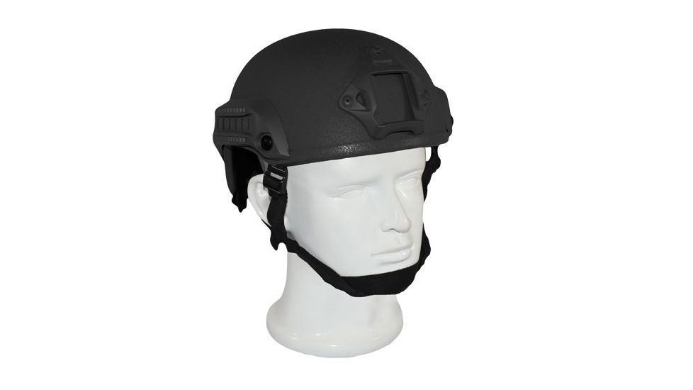 Fox Outdoor Battle Air Soft Helmet, Black, 30-131