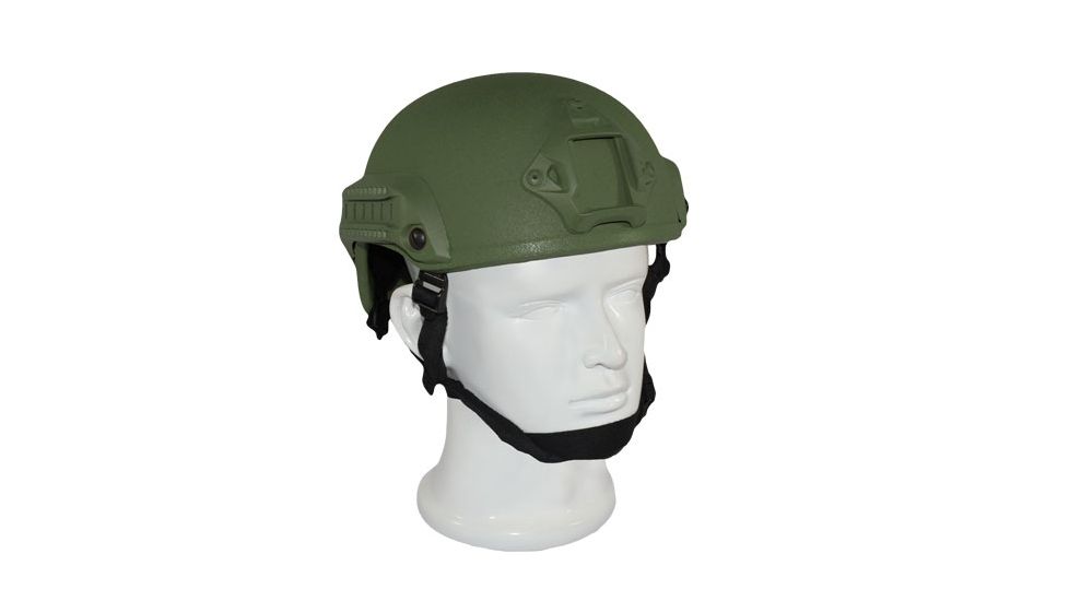 Fox Outdoor Battle Air Soft Helmet, Olive Drab, 30-130