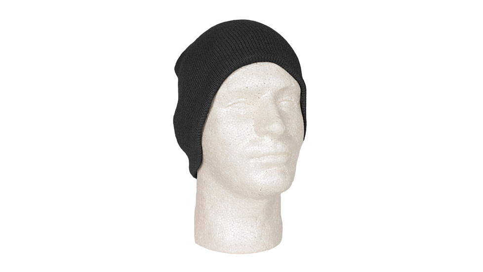 Fox Outdoor Beanie Knit Cap, Black, 71-201