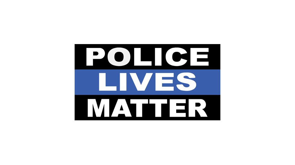 Fox Outdoor Bumper Sticker, Police Lives Matter, 10-480