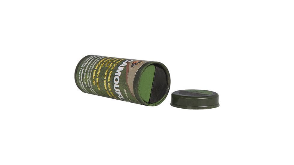 Fox Outdoor Camo Cream Stick, Black/Green, 57-8881