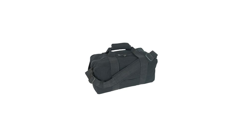 Fox Outdoor Canvas Gear Bag 9x18in, Black 099598412609
