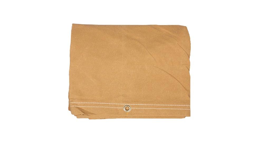 Fox Outdoor Color Canvas Tarps, Gold 10ft X 12ft, 81GD-1012