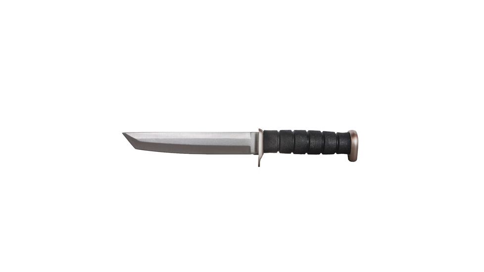 Fox Outdoor Combat Military Knife, Silver Tanto Blade, 15-112