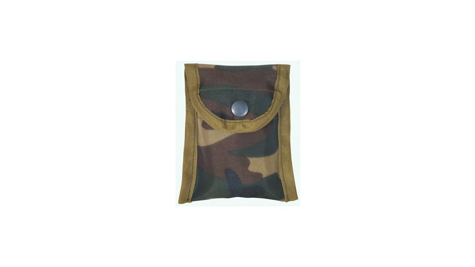 Fox Outdoor Compass Pouch Nylon, Woodland Camo 099598572402
