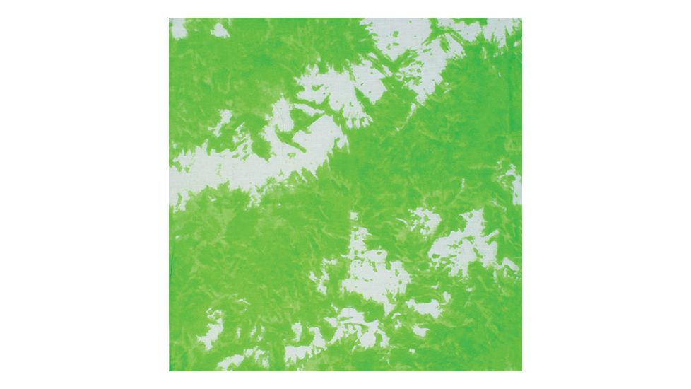 Fox Outdoor Cotton Bandanna, Lime Tie Dye, 83-246