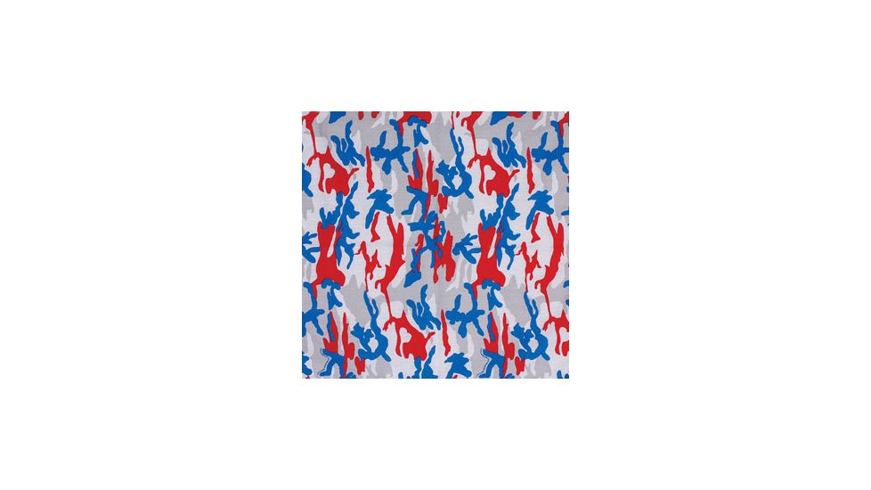 Fox Outdoor Cotton Bandanna, Patriotic Camo, 83-141