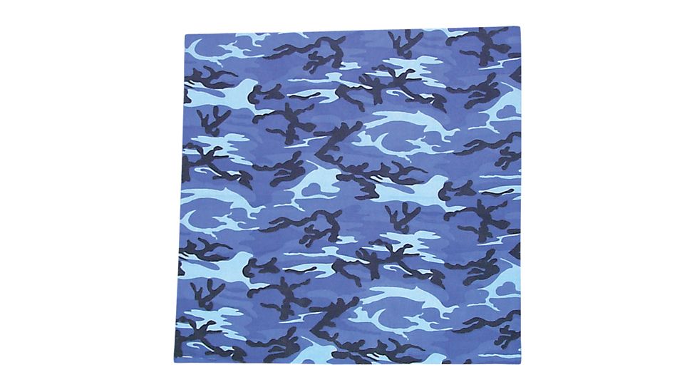Fox Outdoor Cotton Bandanna, Sky Camo, 83-15
