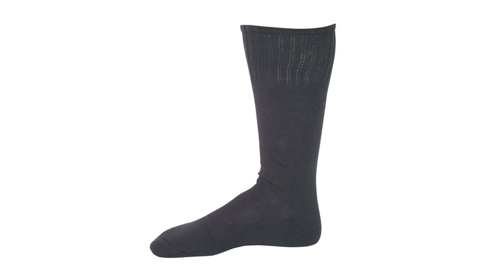 Fox Outdoor Cushion Sole Sock, Black, Large, CS-BL BLACK L
