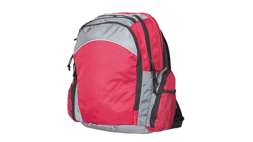 Fox Outdoor Daily Planner Pack, Burgundy/Grey Trim, 54-783