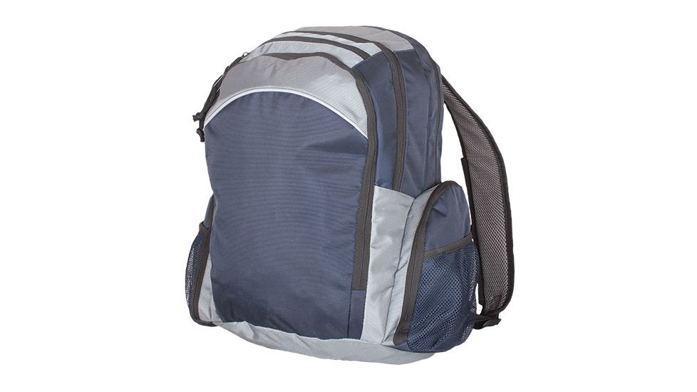 Fox Outdoor Daily Planner Pack, Navy Blue/Grey Trim, 54-784
