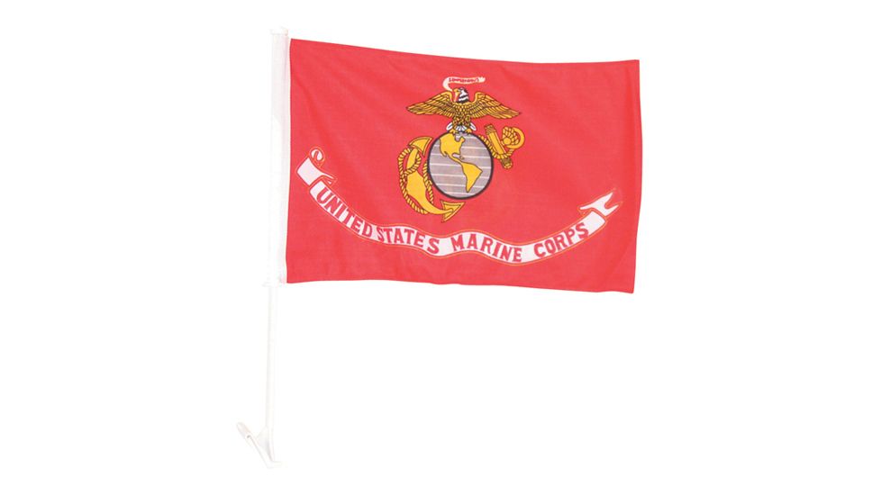 Fox Outdoor Deluxe Car Window Flag, Marines 84-0134
