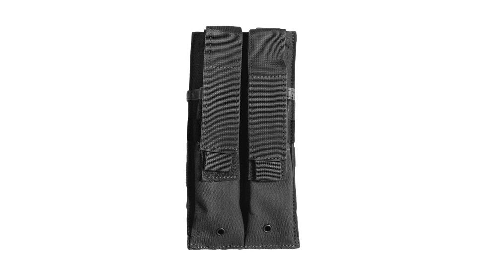 Fox Outdoor Dual MP 5 Mag Pouch, Black, 57-6521