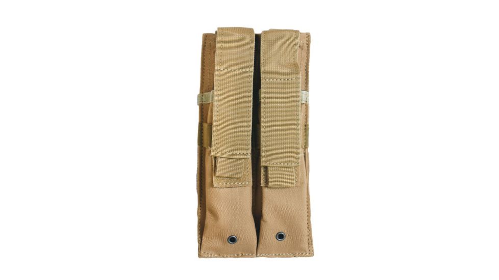Fox Outdoor Dual MP 5 Mag Pouch, Coyote, 57-6528