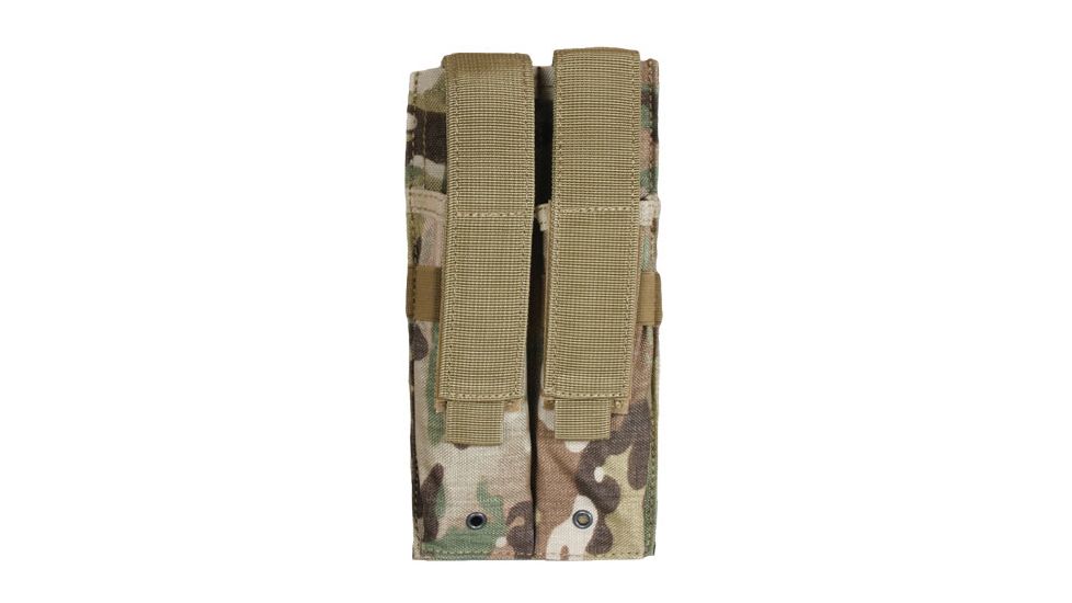 Fox Outdoor Dual MP 5 Mag Pouch, Multicam, 57-6529