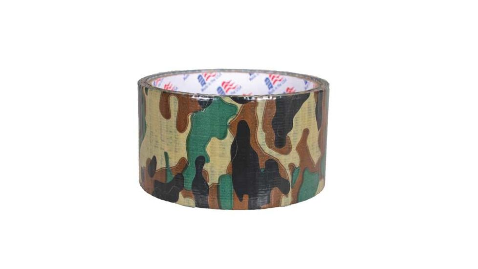 Fox Outdoor Duct Tape, Woodland Camo, 2in x 10 yds., 57-897