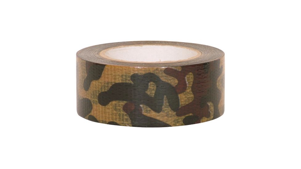 Fox Outdoor Duct Tape, Woodland Camo, 2in x 30 yds., 57-898