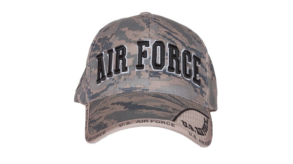 Fox Outdoor Embroidered Military Ball Cap, Air Force Service / Subdued Digital, 78-569