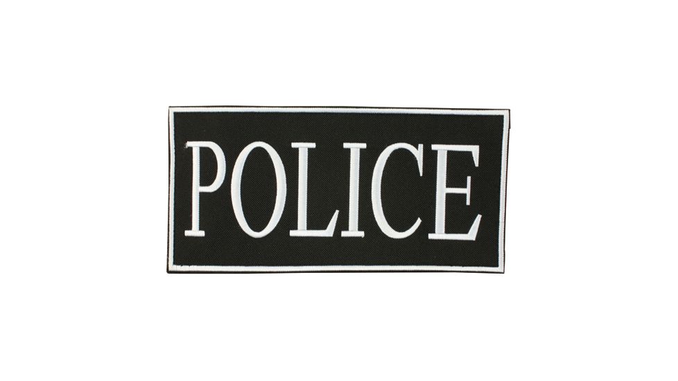 Fox Outdoor Enforcement ID Patches 2in x 4in, Police, 84P-220