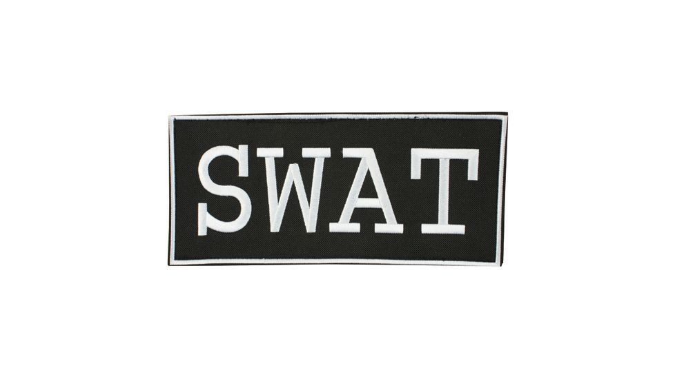 Fox Outdoor Enforcement ID Patches 2in x 4in, SWAT, 84P-222
