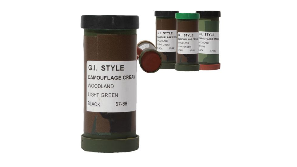 Fox Outdoor Face Paint Sticks, Green and Black, 57-881