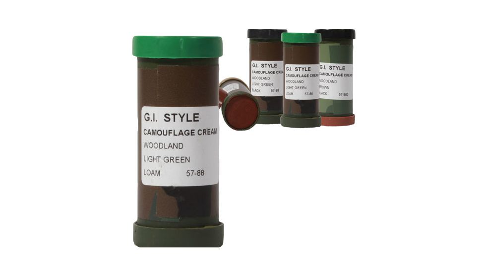 Fox Outdoor Face Paint Sticks, Green and Loam, 57-88