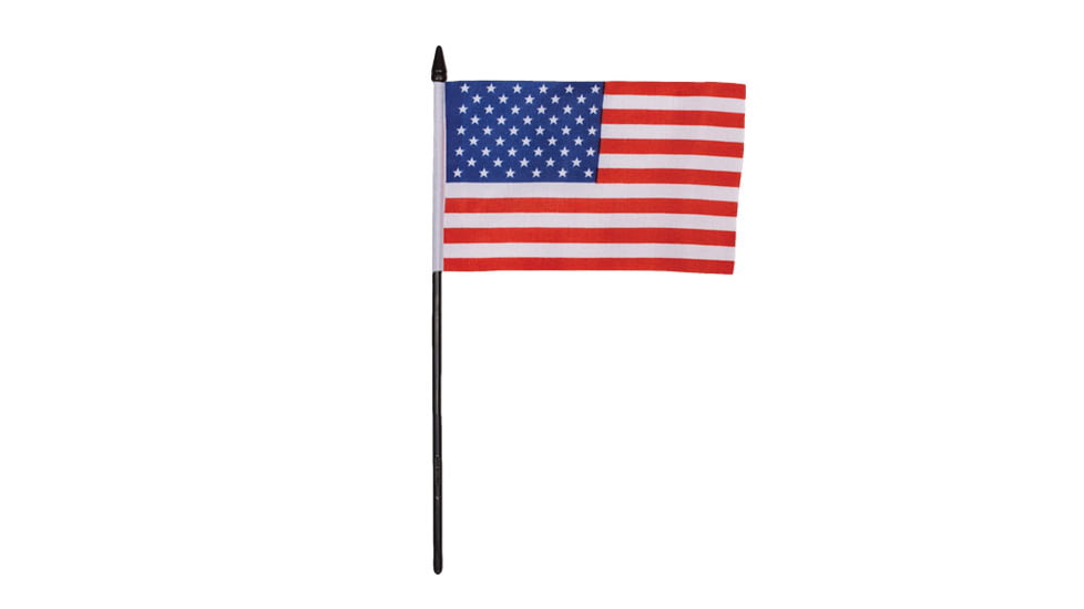 Fox Outdoor Flags On Stick, USA - 12in X 18in, 84-65