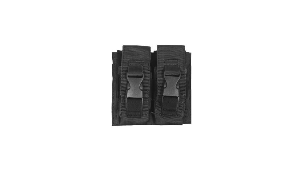 Fox Outdoor Flash Bang Pouch - Double, Black 099598578121
