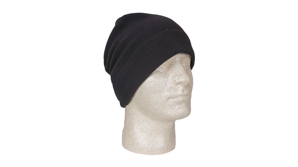 Fox Outdoor Fleece Watch Cap, Black, 71-01