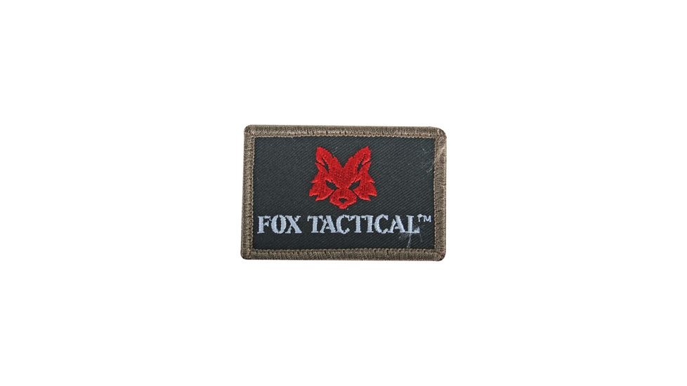Fox Outdoor Fox Tactical Logo Patches, Coyote 099598848989