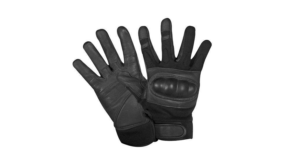 Fox Outdoor Gen II Hard Knuckle Assault Gloves, Black, 2XL, 79-921 XXL