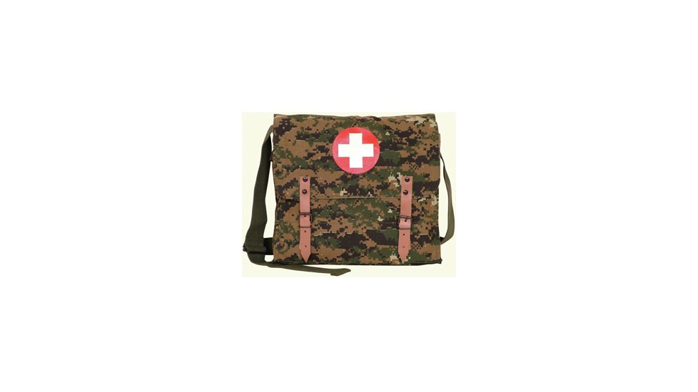 Fox Outdoor German Medic Bag, Digital Woodland 099598427733