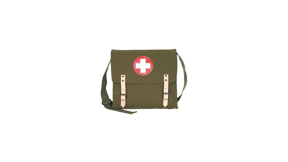 Fox Outdoor German Medic Bag, Olive Drab 099598427702