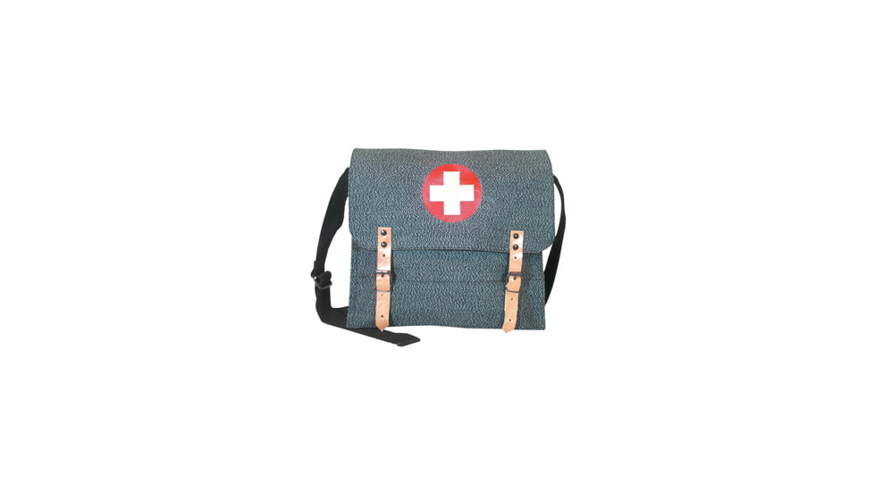 Fox Outdoor German Medic Bag, Salt and Pepper Black 099598427856
