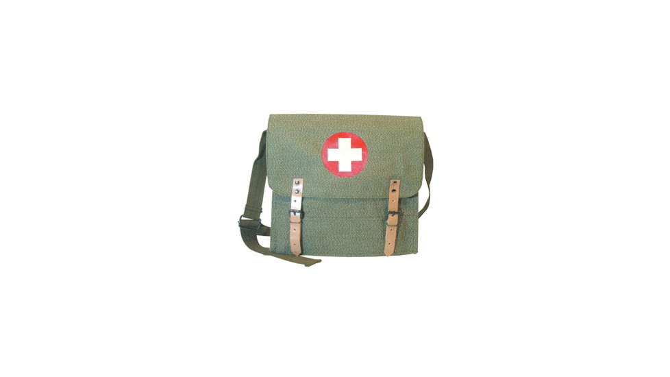 Fox Outdoor German Medic Bag, Salt and Pepper Olive Drab 099598427757