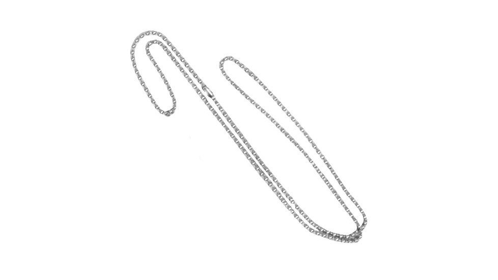 Fox Outdoor GI Dog Tag Chains, Stainless, 57-62