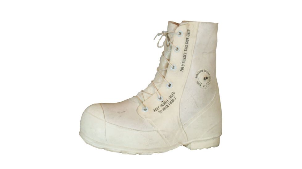 Fox Outdoor GI Mickey Mouse Boot - With Valve - B Grade, White, 10, BATA WHITE 10R-B