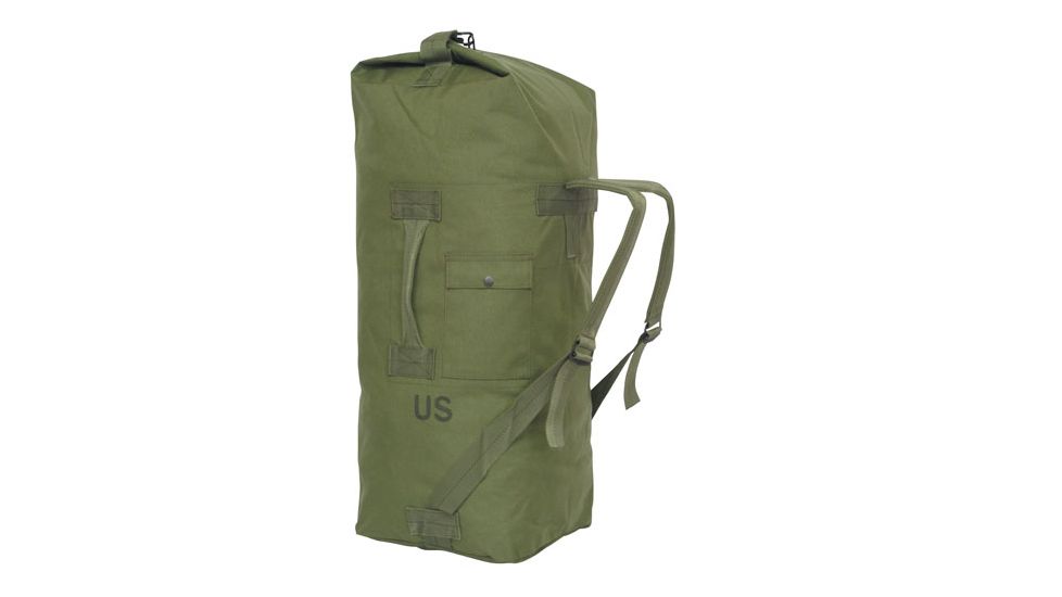 Fox Outdoor GI Two Strap Duffel Bag, ., 90-35 OD