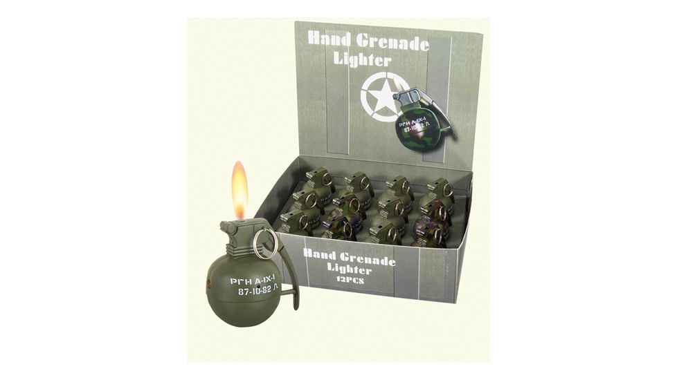 Fox Outdoor Hand Grenade Lighters 12/Box 86-244